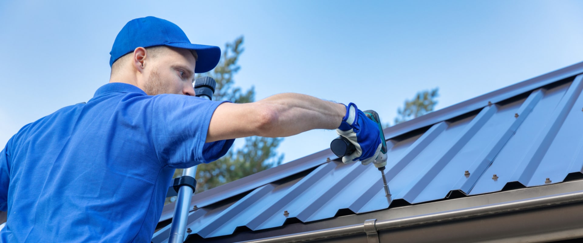 What is the advantage of a metal roof over shingles?