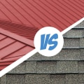 Are metal roofs cooler than shingles?