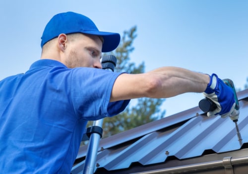 What is the advantage of a metal roof over shingles?